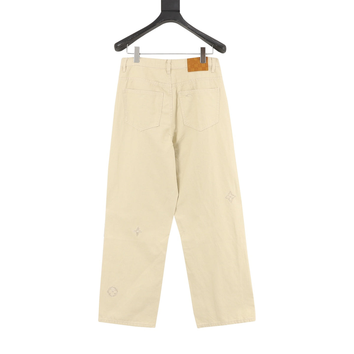 Louis Vuitton Monogram Signature Embroidered Jeans - Blue product detail 2