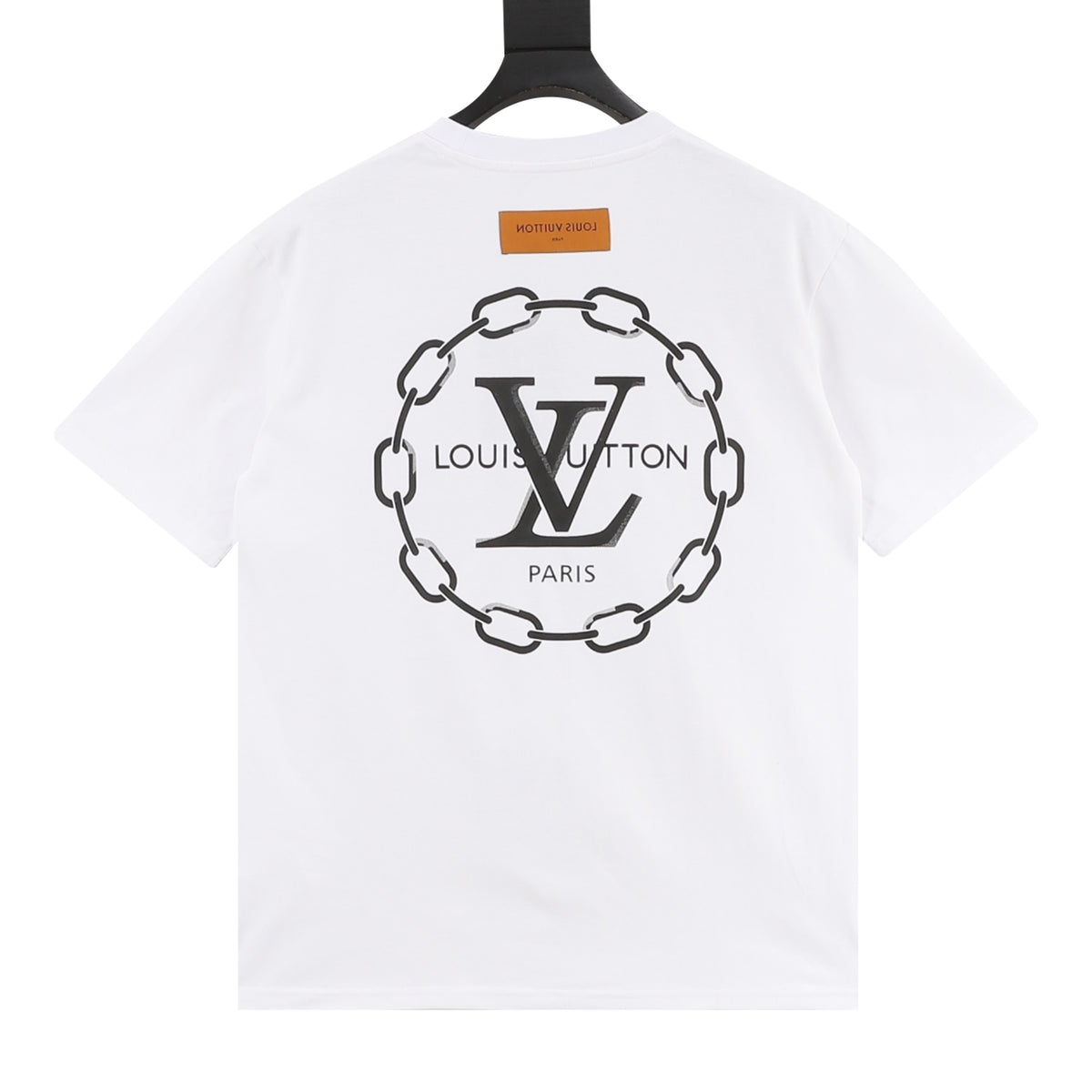 Louis Vuitton Chain Letter Logo Print T-Shirt product detail 2