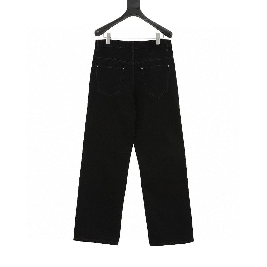 Louis Vuitton Distressed Washed Jeans - Blue product detail 2