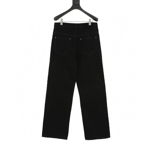 Louis Vuitton Distressed Washed Jeans - Blue product detail 2