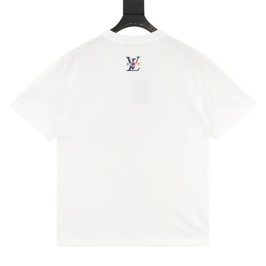 Louis Vuitton Hand-Sign Logo Print T-Shirt - Black product detail 2