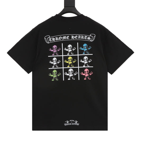 Chrome Hearts Nine-Panel Skull Print T-Shirt product detail 2