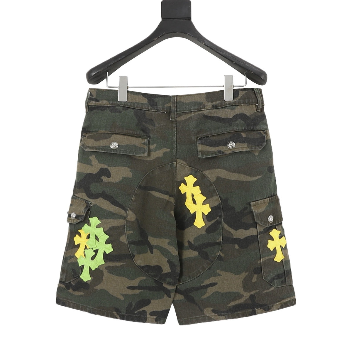 Chrome Hearts City Edition Cross Patch Denim Shorts product detail 2