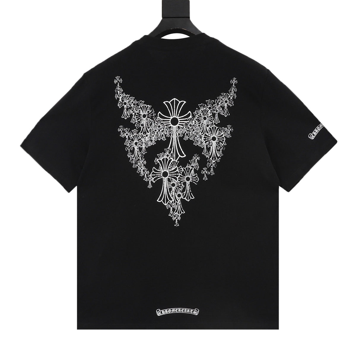 Chrome Hearts Gothic Script Cross T-Shirt product detail 2