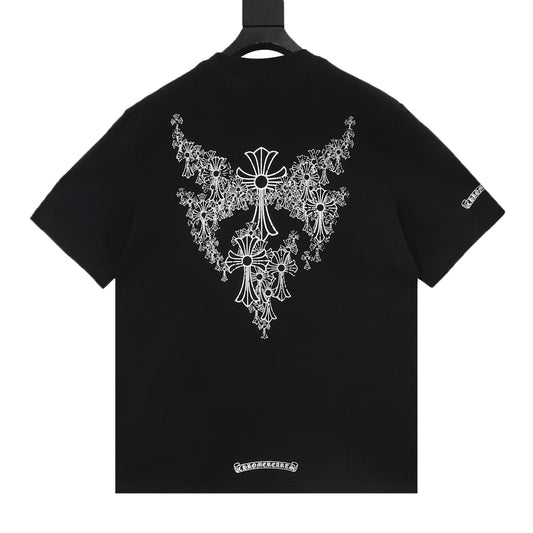 Chrome Hearts Gothic Script Cross T-Shirt product detail 2