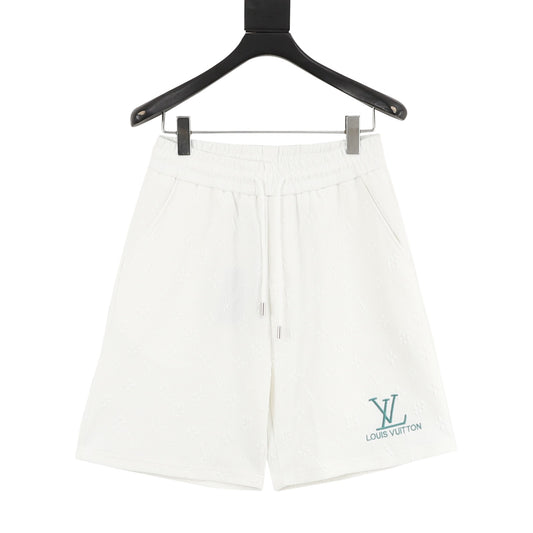 Louis Vuitton Embroidered Monogram Embossed Shorts product detail 2