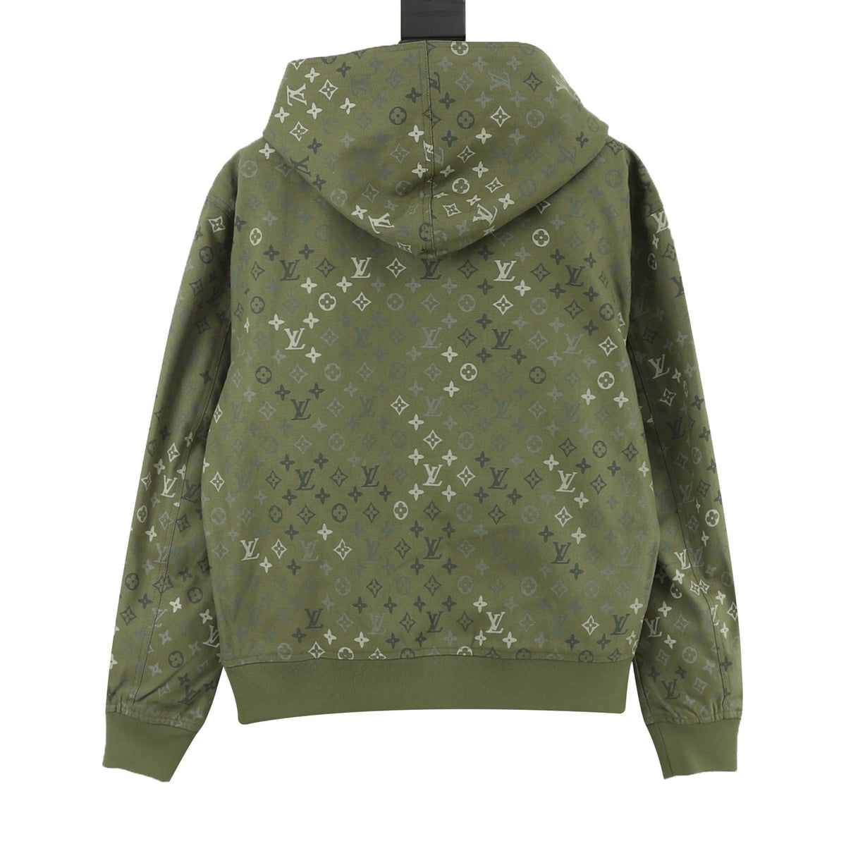 Louis Vuitton Monogram Beaded Hooded Jacket - Black product detail 2
