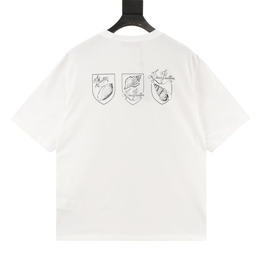Louis Vuitton Seashell Print T-Shirt product detail 2