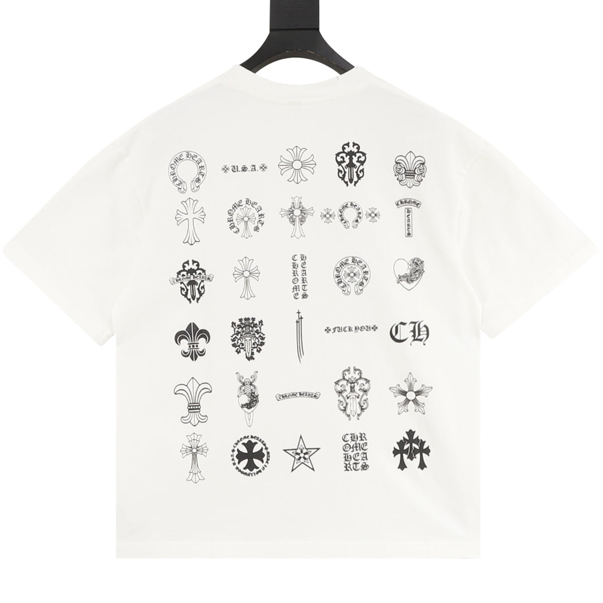 Chrome Hearts Multi-Logo Print T-Shirt product detail 2