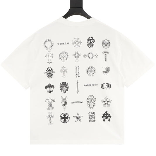 Chrome Hearts Multi-Logo Print T-Shirt product detail 2