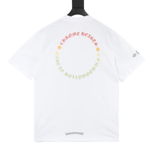 Chrome Hearts Multicolor Cross Print T-Shirt product detail 2