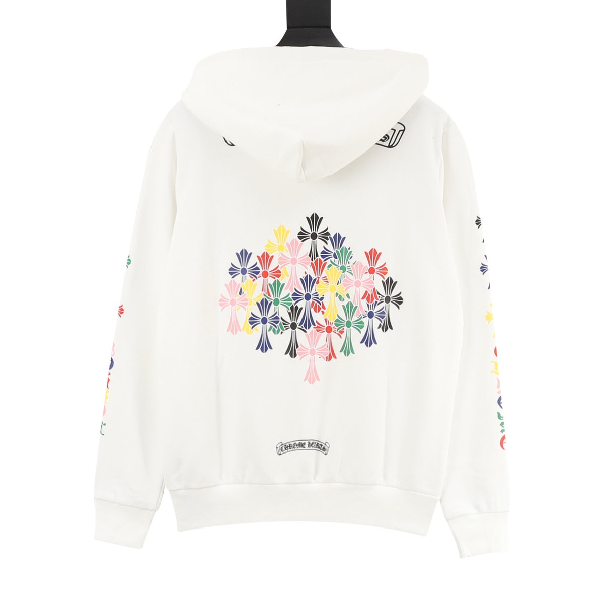 Chrome Hearts Multicolor Cross Print Hoodie product detail 2
