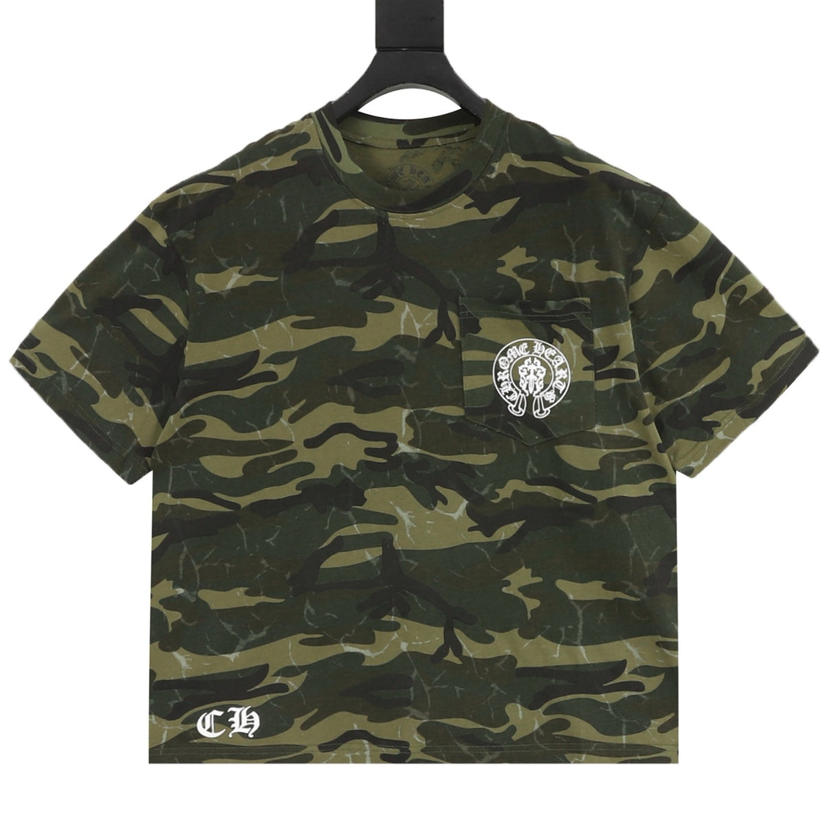 Chrome Hearts Camo Flag Print T-Shirt product detail 2