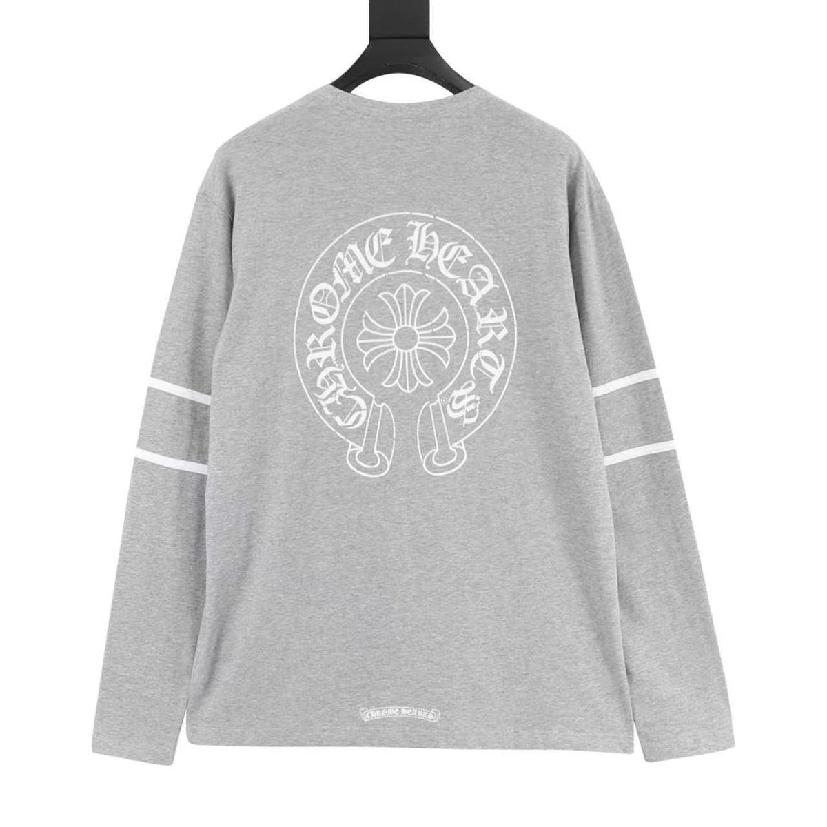 Chrome Hearts No. 33 Gothic Script Cross Print Long-Sleeve T-Shirt product detail 2