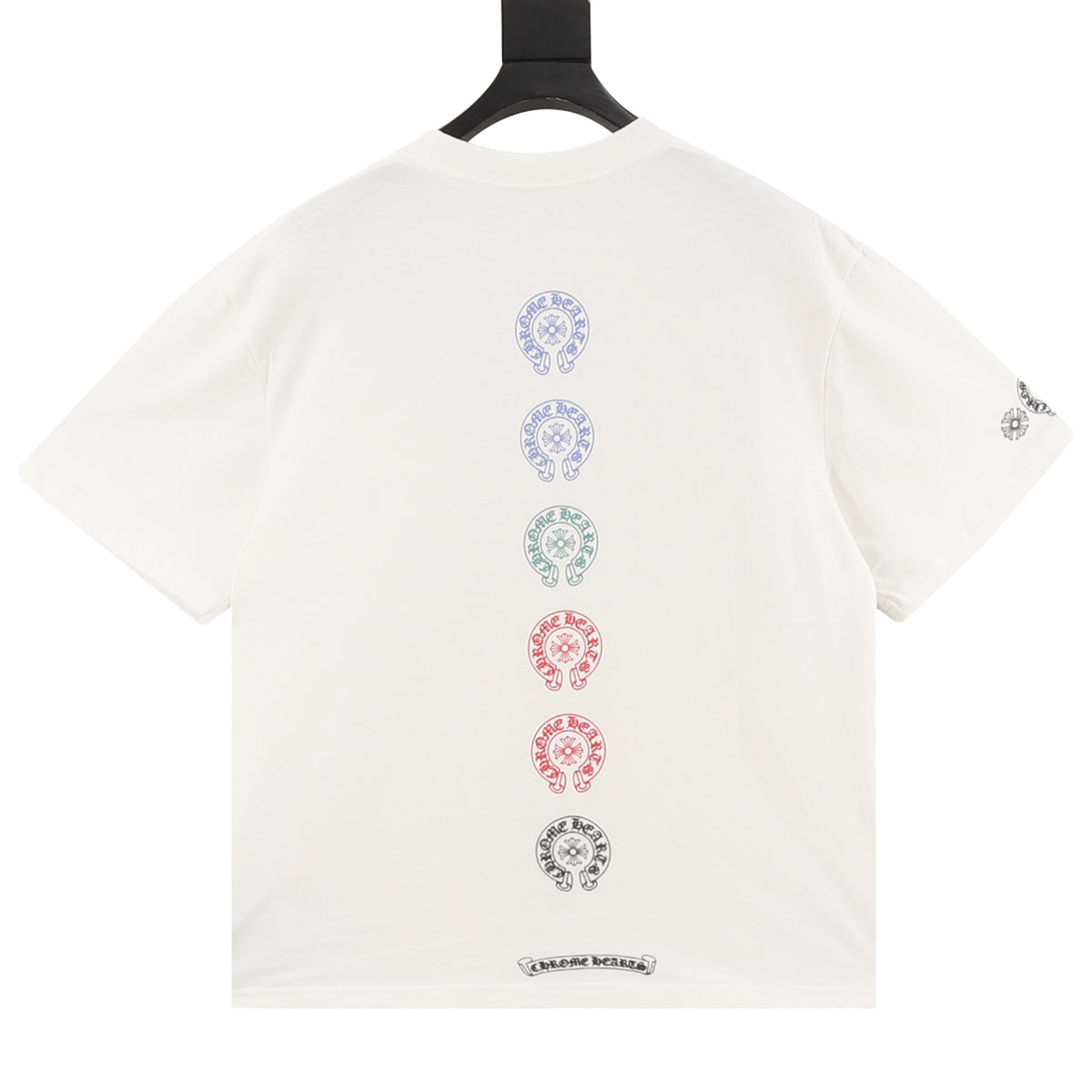 Chrome Hearts Multicolor Cross Print T-Shirt product detail 2