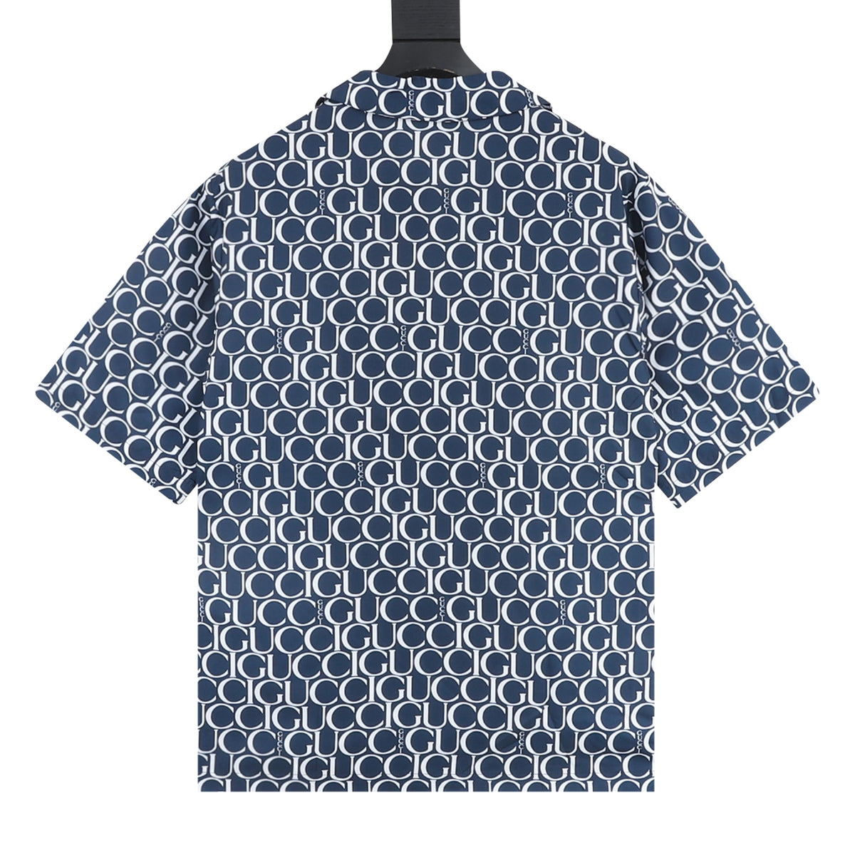 Gucci All-Over Graphic Print Short-Sleeve Shirt product detail 2