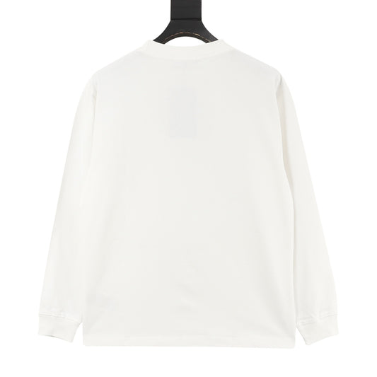 Gucci Interlocking G Applique Embroidered Long-Sleeve T-Shirt product detail 2