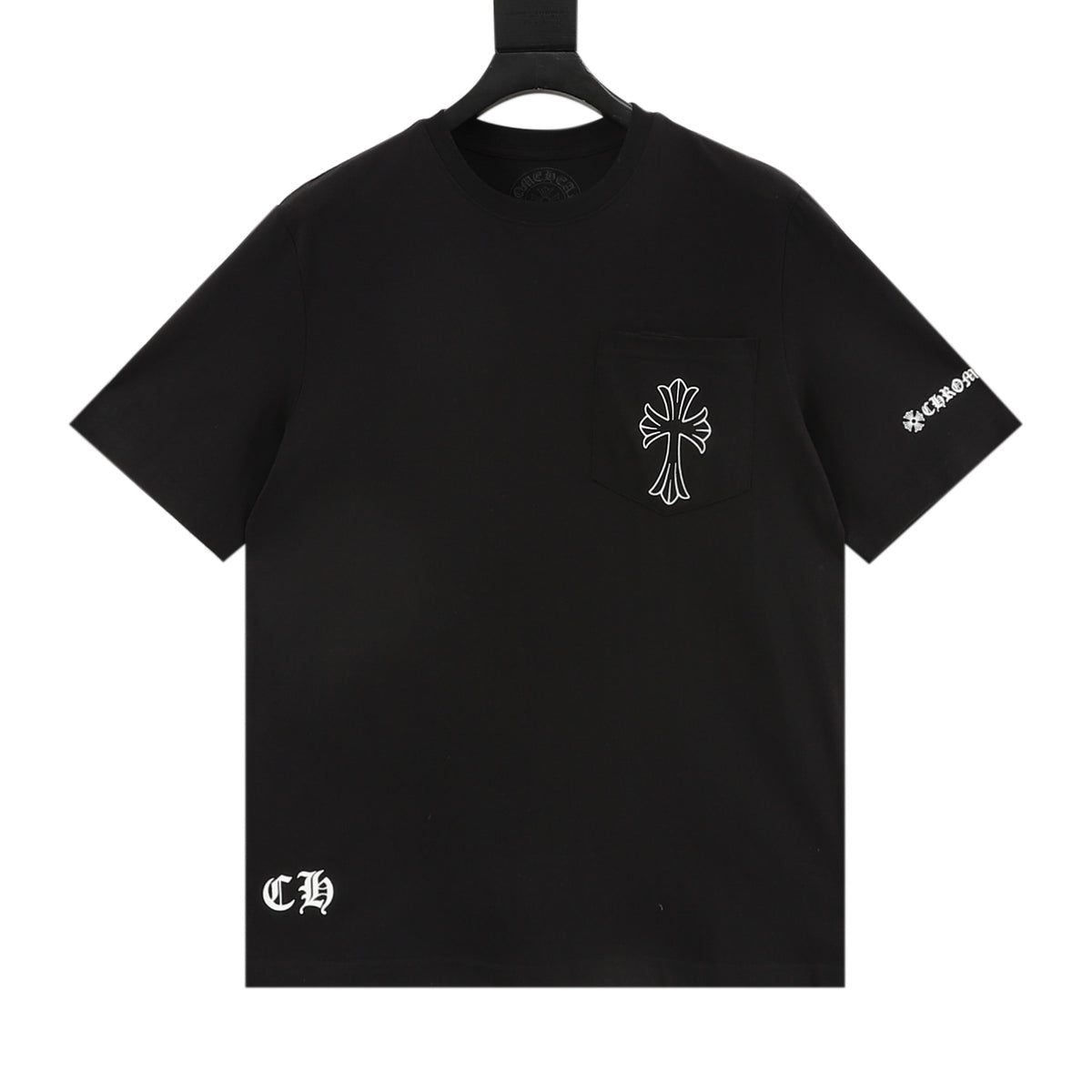 Chrome Hearts Sketch Cross Print T-Shirt product detail 2
