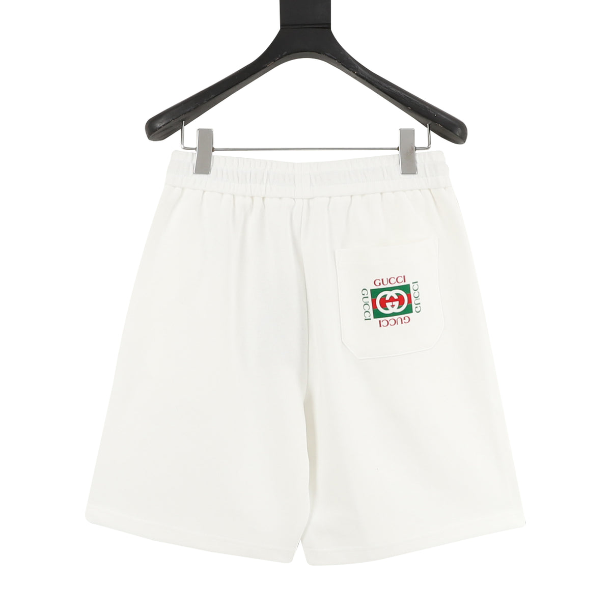 Gucci Wheat Knight Flocked Print Shorts product detail 2