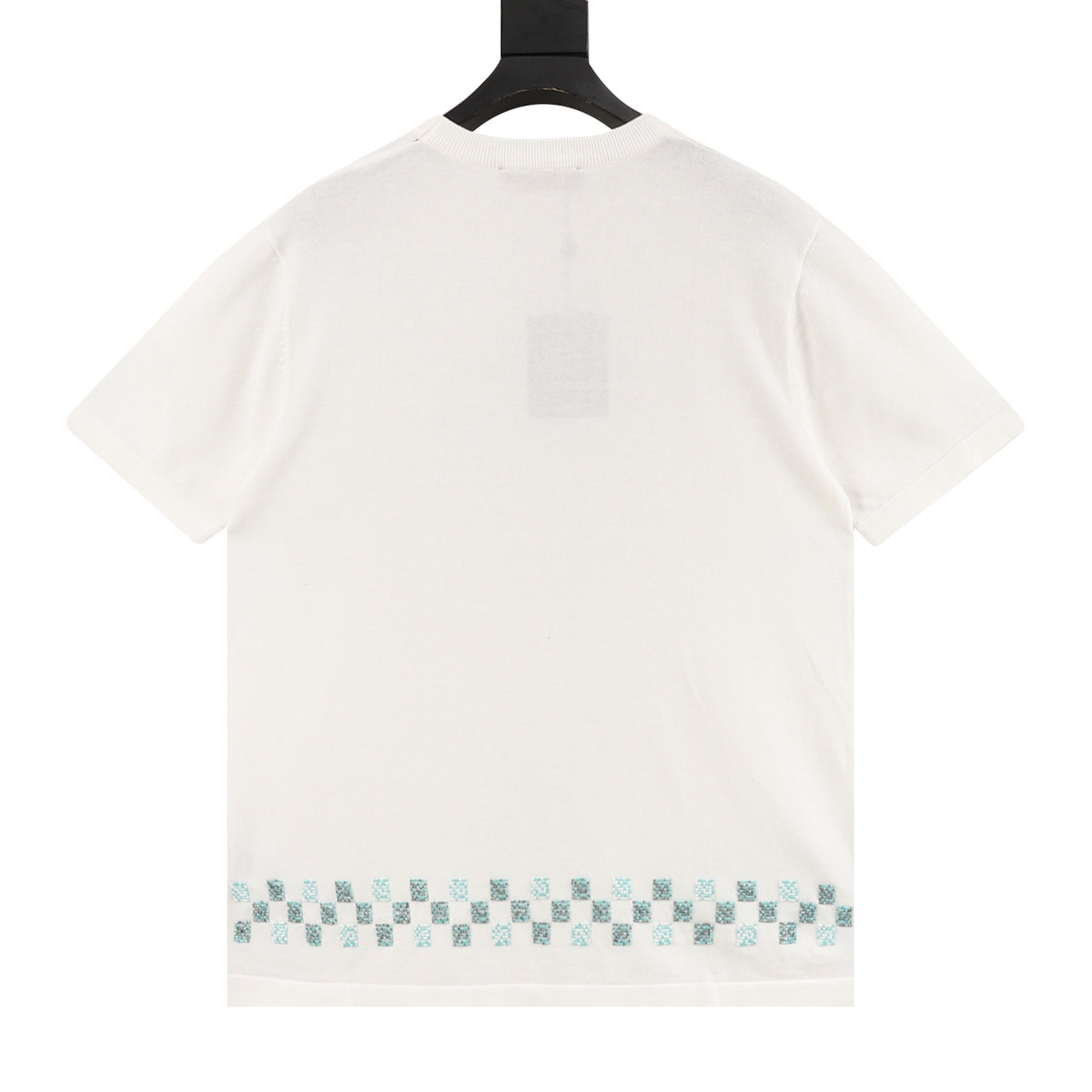 Louis Vuitton Beaded Damier Embroidered Knit T-Shirt product detail 2