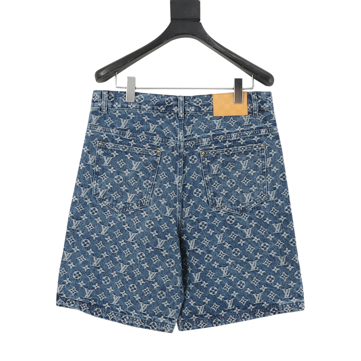 Louis Vuitton Monogram Denim Shorts - Blue product detail 2
