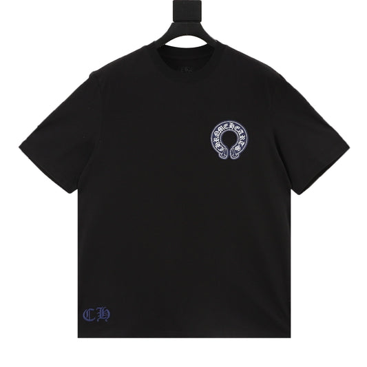 Chrome Hearts Gothic Script Cross Print T-Shirt product detail 2