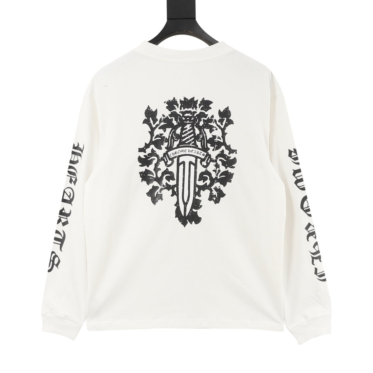 Chrome Hearts Dagger Print Long-Sleeve T-Shirt product detail 2