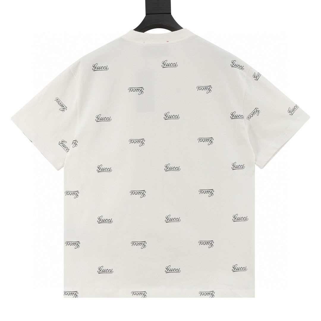 Gucci All-Over Logo Print T-Shirt product detail 2