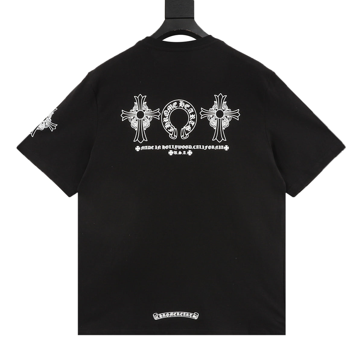 Chrome Hearts Horseshoe Cross Print T-Shirt product detail 2