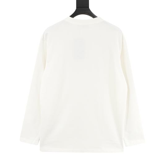 Gucci Embroidered Plaque Long-Sleeve T-Shirt product detail 2