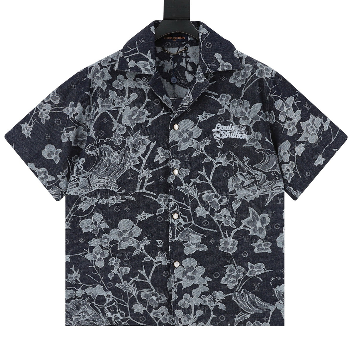 Louis Vuitton Floral Denim Jacket product detail 2