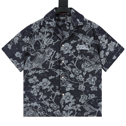 Louis Vuitton Floral Denim Jacket product detail 2