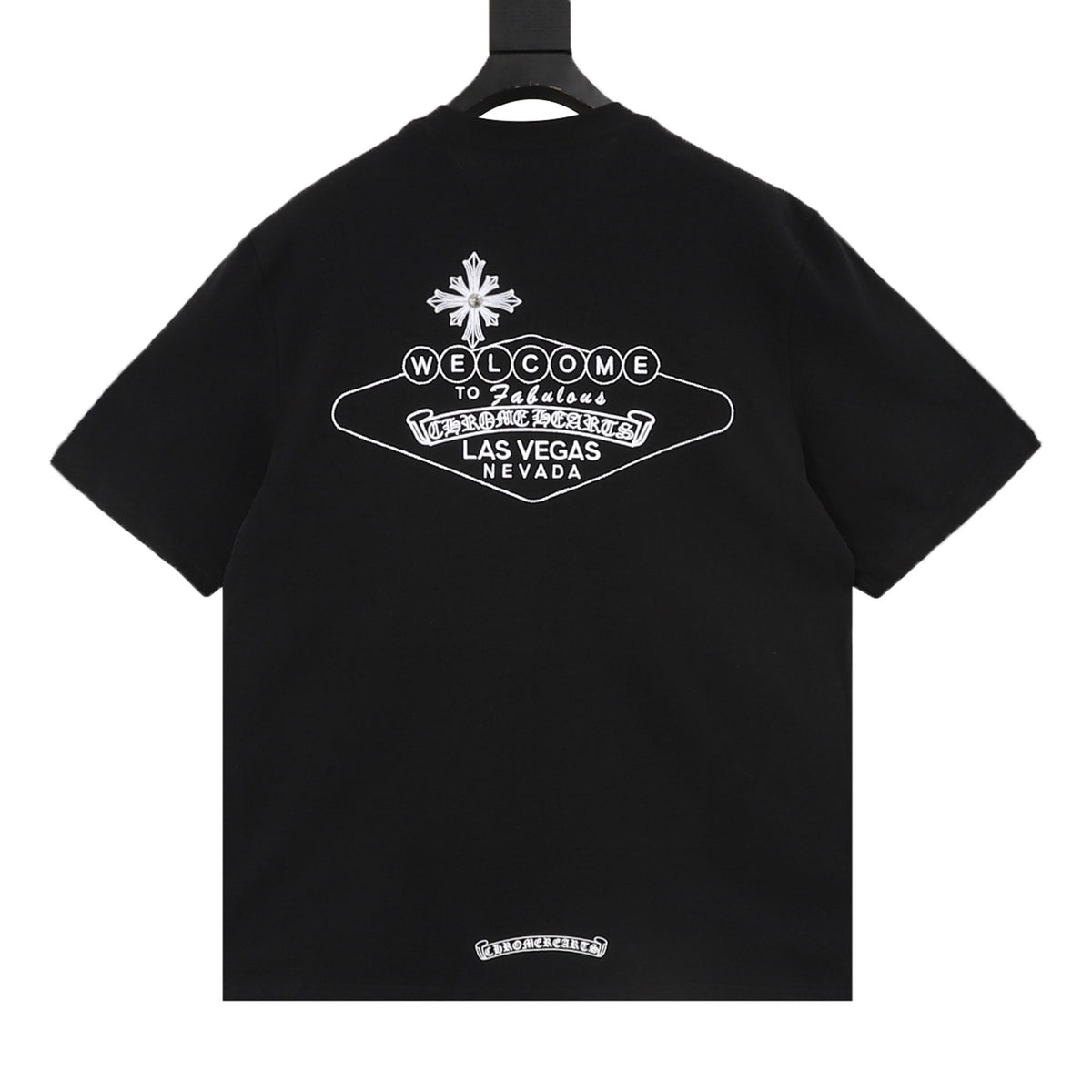 Chrome Hearts Gothic Script Cross T-Shirt product detail 2