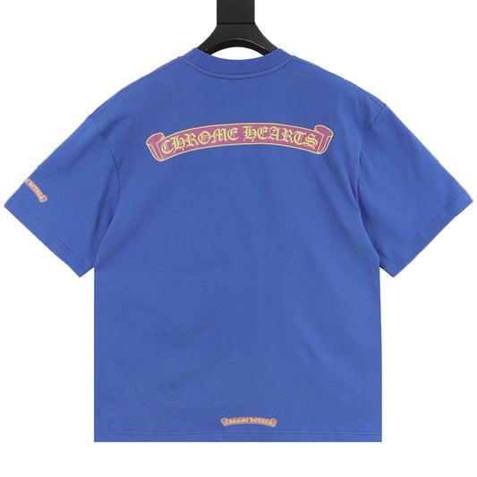 Chrome Hearts Gothic Script Print T-Shirt product detail 2