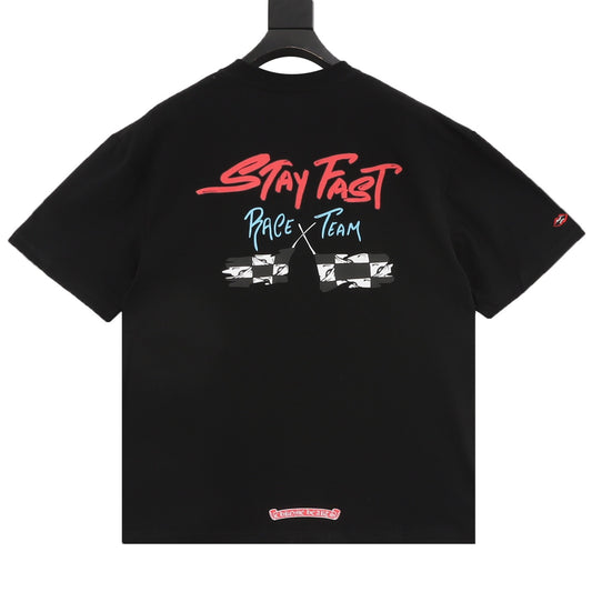Chrome Hearts Graffiti Print T-Shirt product detail 2