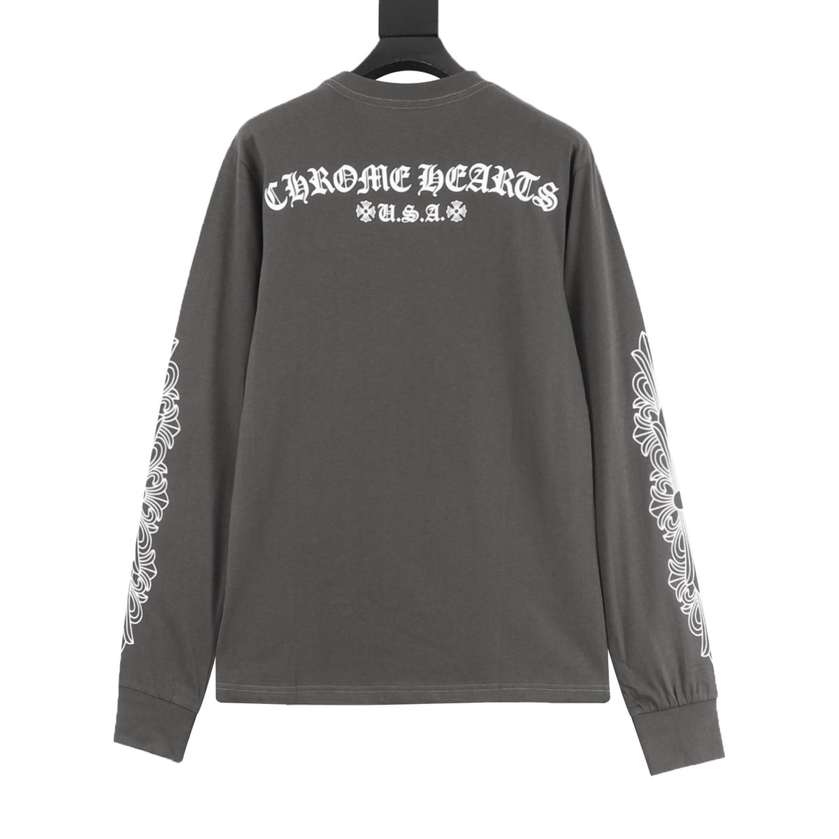 Chrome Hearts Gothic Script Back Print Long-Sleeve T-Shirt product detail 2