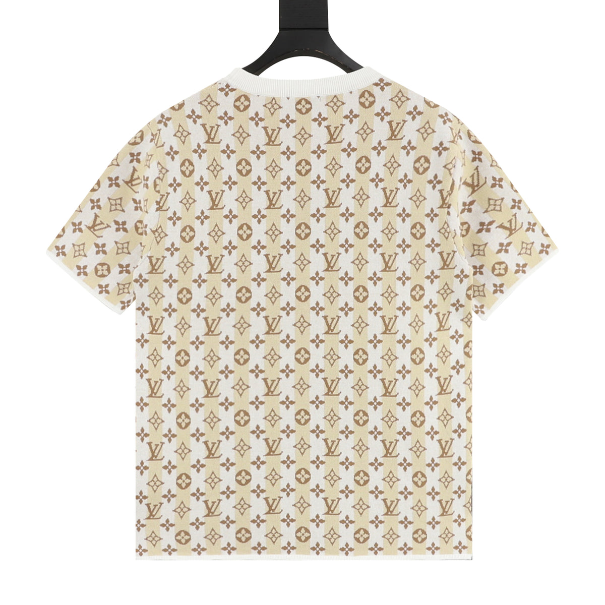 Louis Vuitton Monogram Floral Jacquard Knit T-Shirt - Ivory product detail 2