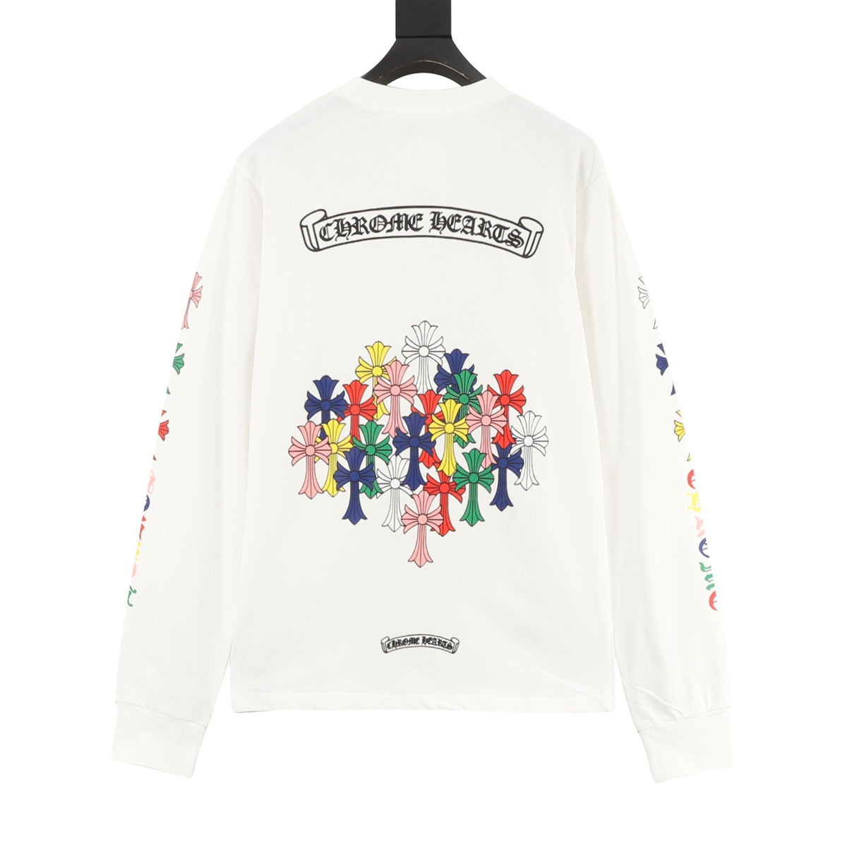 Chrome Hearts Scroll Print Long-Sleeve T-Shirt product detail 2