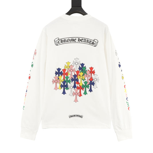 Chrome Hearts Scroll Print Long-Sleeve T-Shirt product detail 2