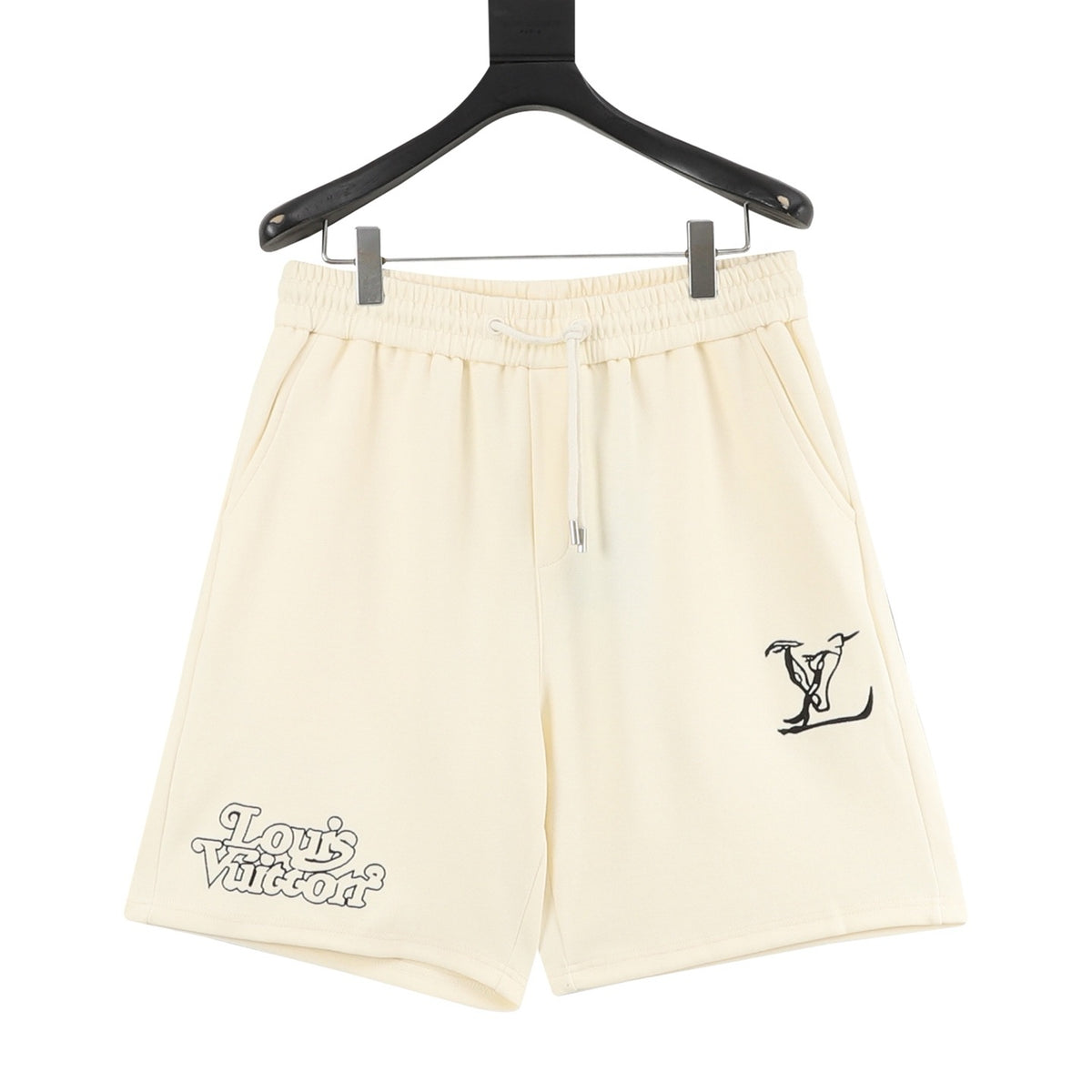 Louis Vuitton Double-Logo Embroidered Shorts product detail 2
