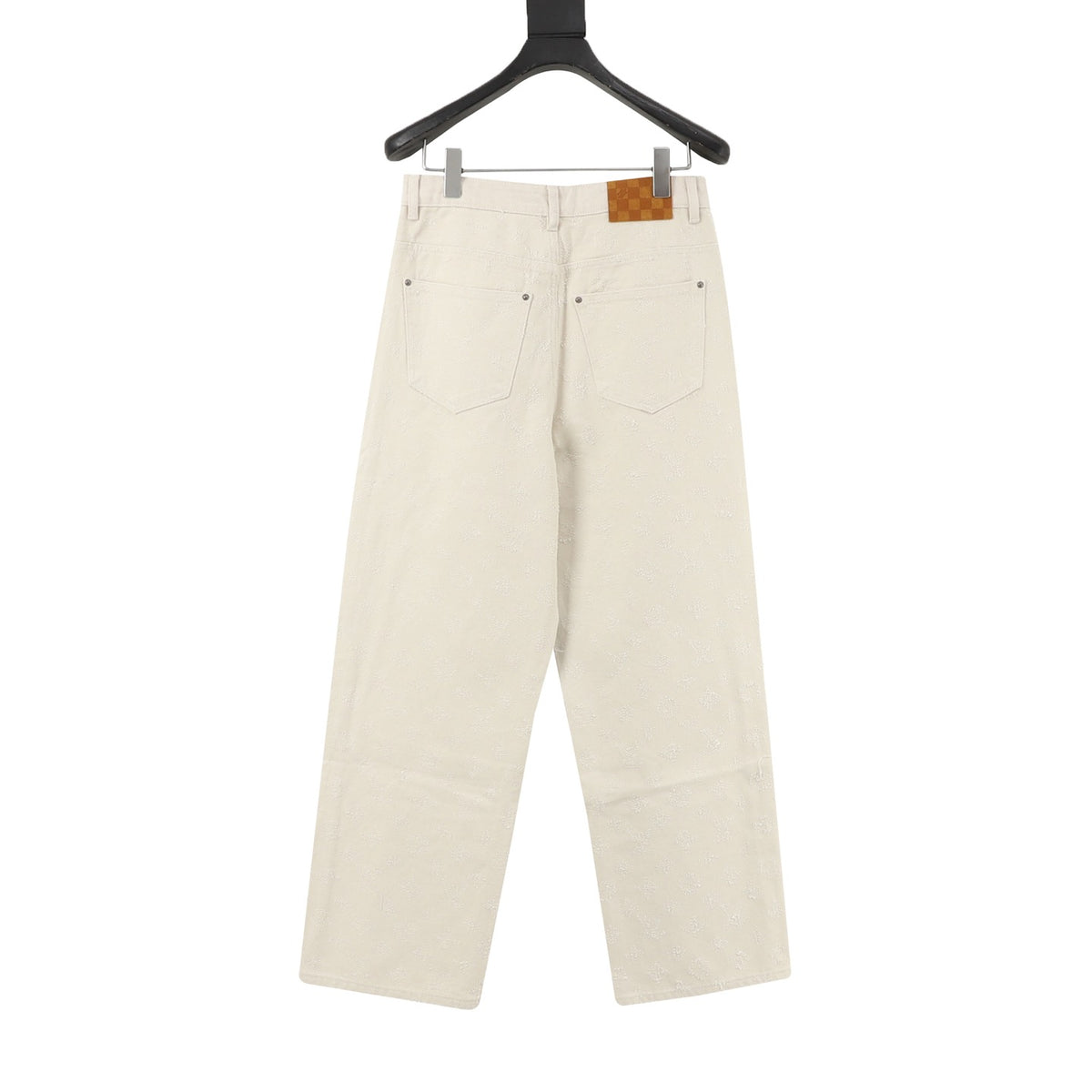Louis Vuitton Monogram Needle-Punched Skate Jeans - Blue product detail 2