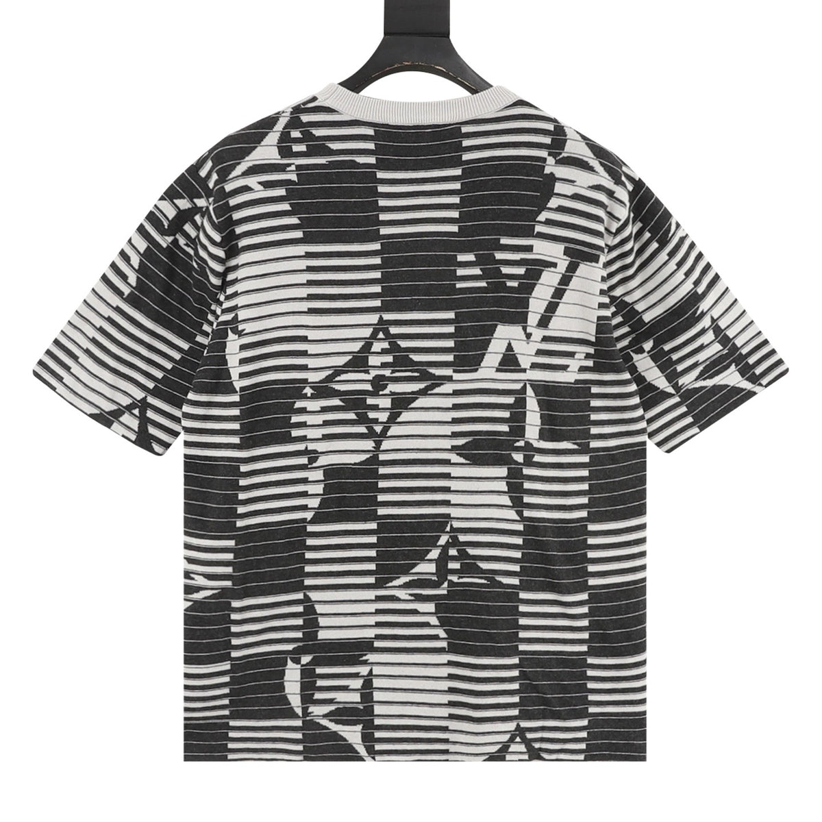 Louis Vuitton Stripe Monogram Jacquard Knit T-Shirt product detail 2