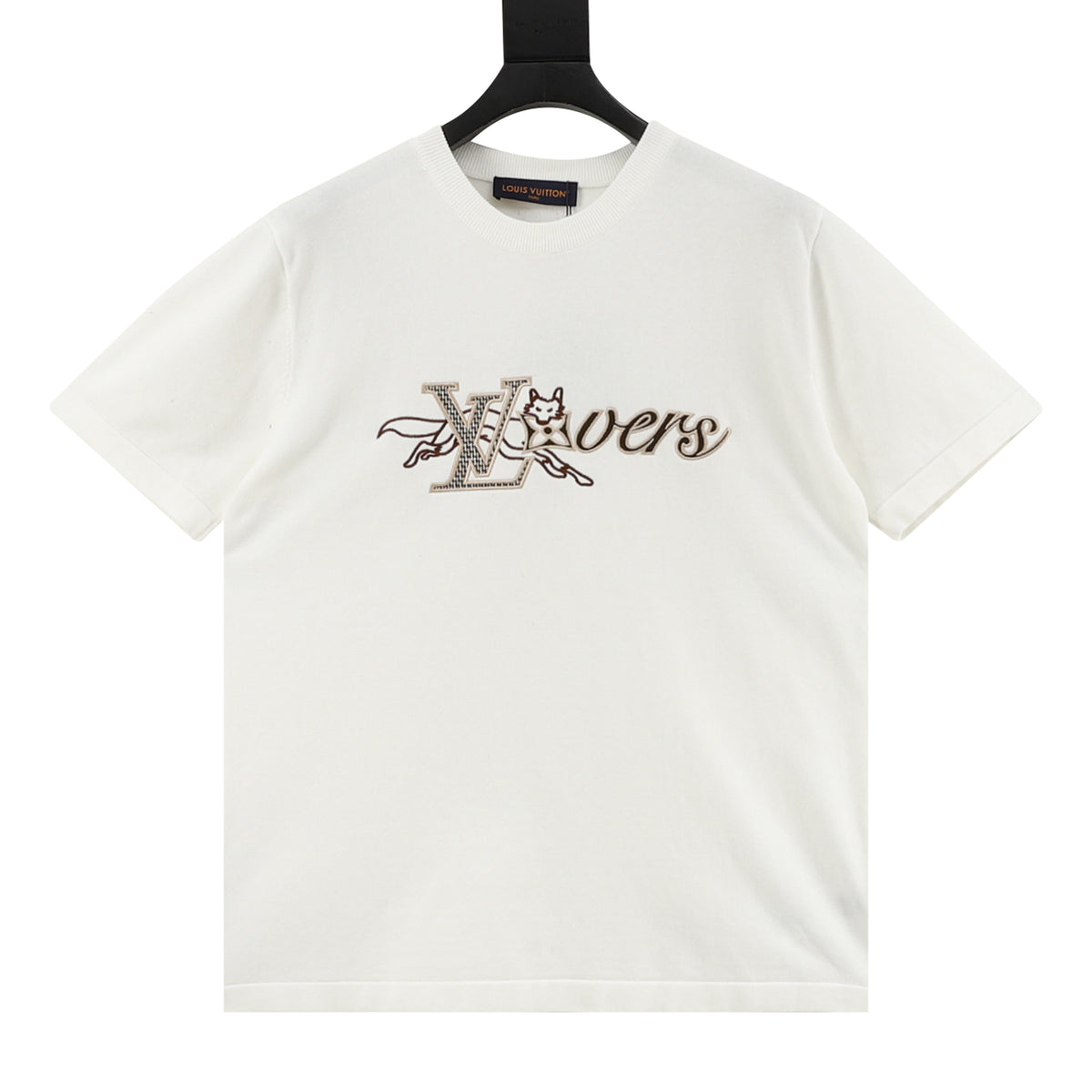 Louis Vuitton Fox Logo Embroidered Knit T-Shirt product detail 2