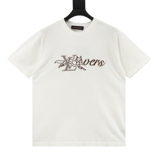 Louis Vuitton Fox Logo Embroidered Knit T-Shirt product detail 2