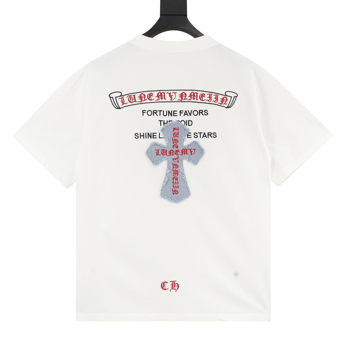 Chrome Hearts Denim Patch T-Shirt product detail 2