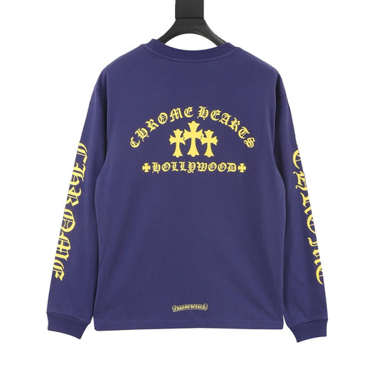 Chrome Hearts Pocket Cross Print Long-Sleeve T-Shirt product detail 2
