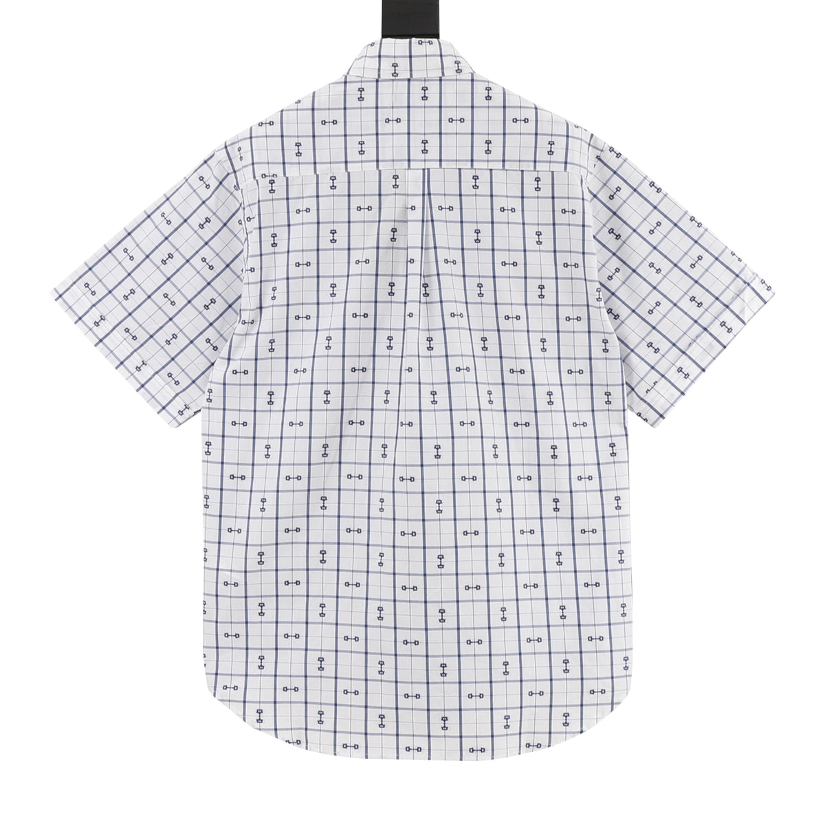 Gucci Horsebit Jacquard Short-Sleeve Shirt product detail 2