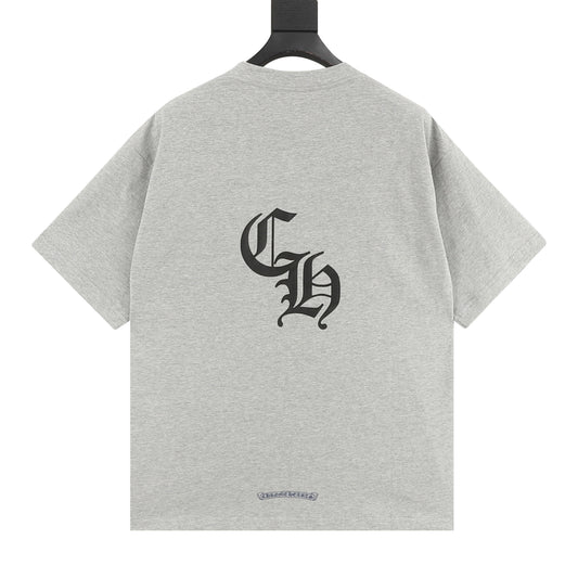 Chrome Hearts Minimal Gothic Letter Print T-Shirt product detail 2