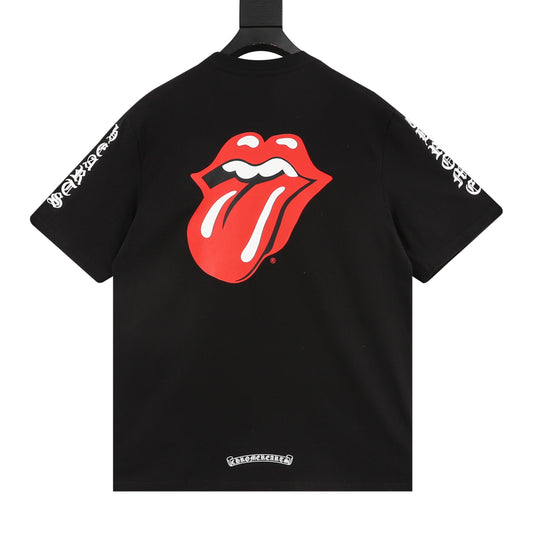 Chrome Hearts Tongue Graphic Print T-Shirt product detail 2