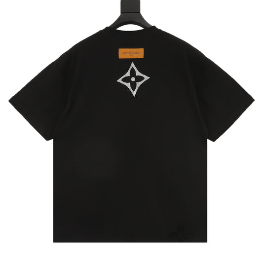 Louis Vuitton Flocked Logo Print T-Shirt product detail 2